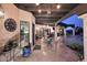 Serene patio with a view of the pool and landscaping at 9446 E Romping Rd, Carefree, AZ 85377