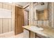 Clean bathroom with vanity and shower/tub combo at 245 S 56Th St # 75, Mesa, AZ 85206