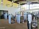 Community gym with various exercise equipment at 2456 E Lindrick Dr, Gilbert, AZ 85298