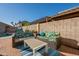 Relaxing patio furniture near the pool at 3339 E Tonopah Dr, Phoenix, AZ 85050
