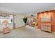Bright living room with fireplace and adjacent dining area at 5525 E Thomas Rd # N1, Phoenix, AZ 85018