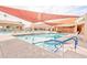 Community pool with steps and handrails for easy access at 1462 Leisure World --, Mesa, AZ 85206