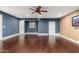 Large bedroom featuring hardwood floors and neutral walls at 12550 E Silver Spur St, Scottsdale, AZ 85259