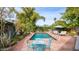 Lush backyard oasis with a refreshing pool and patio at 2921 N Manor W Dr, Phoenix, AZ 85014