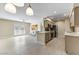 Open concept kitchen and living area with modern finishes at 5995 N 78Th St # 2050, Scottsdale, AZ 85250