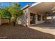 Covered patio and gravel backyard at 846 W Kroll Ave, Gilbert, AZ 85233