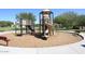 Community playground with play structure and benches at 2725 E Mine Creek Rd # 1187, Phoenix, AZ 85024