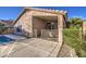 Exterior view of home with covered patio, pool, and safety fence at 3335 E San Angelo Ave, Gilbert, AZ 85234
