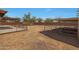 Large backyard with horse stalls and covered patio at 501 E Desert Hills Estate Dr, Phoenix, AZ 85086