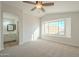 Primary bedroom features ensuite bathroom access and ample natural light at 80 N Bradley Dr, Chandler, AZ 85226