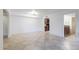 Open dining area adjacent to the kitchen and living room at 8500 E Indian School Rd # 129, Scottsdale, AZ 85251