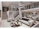 Spacious great room featuring high ceilings, stylish furniture, and open floor plan at 14521 E Corrine Dr, Scottsdale, AZ 85259