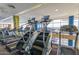 Fitness center with cardio equipment and large windows at 1802 W Morse Dr, Anthem, AZ 85086