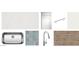 Kitchen finishes showcasing countertop, cabinets, hardware, sink, backsplash, and flooring at 2430 E Spur Dr, San Tan Valley, AZ 85140
