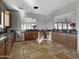 Clubhouse kitchen with stainless steel appliances and ample counter space at 6202 E Mckellips Rd # 66, Mesa, AZ 85215