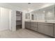 Double vanity bathroom with ample storage at 7460 E Hackamore Ln, San Tan Valley, AZ 85143