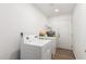 Functional laundry room with washer, dryer and storage at 906 W Danbury Rd, Phoenix, AZ 85023