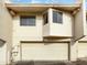 One-car garage with white door and attached to the house at 11444 N 28Th Dr # 13, Phoenix, AZ 85029