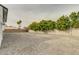 Gravel backyard with a block wall and some greenery at 6748 W Shangri La Rd, Peoria, AZ 85345