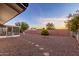 Landscaped backyard with gravel and stepping stones at 10127 W Shasta Dr, Sun City, AZ 85351