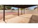 Covered patio with concrete flooring and gravel area at 1317 W 6Th St, Tempe, AZ 85281