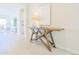 Welcoming entryway with a modern console table and stylish decor at 1365 E Avenida Ellena Ln, Casa Grande, AZ 85122