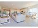 Spacious great room with open concept living, dining, and kitchen at 1365 E Avenida Ellena Ln, Casa Grande, AZ 85122