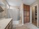 Bathroom features a bathtub, vanity, and linen closet at 23847 W Lumbee St, Buckeye, AZ 85326