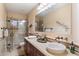 Double vanity bathroom with a large walk-in shower at 29613 N 46Th St, Cave Creek, AZ 85331