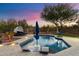 Beautiful pool with patio and outdoor seating at 29613 N 46Th St, Cave Creek, AZ 85331