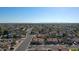 Panoramic view of a residential area with homes, trees, and distant mountains at 6123 W Grandview Rd, Glendale, AZ 85306