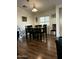 Dining area with a wood table and chairs, perfect for Gathering meals at 11596 W Sierra Dawn Blvd # 156, Surprise, AZ 85378