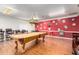 Billiards room featuring pool table, wall decor, and seating area at 11596 W Sierra Dawn Blvd # 156, Surprise, AZ 85378