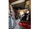 Interior of shed with storage shelves and various items at 11596 W Sierra Dawn Blvd # 156, Surprise, AZ 85378