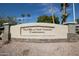 Monument sign for The Cliffs at North Mountain Condominiums at 1720 E Thunderbird Rd # 2055, Phoenix, AZ 85022