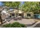 View from the back of the house showing a paved patio area at 2957 E Melrose St, Gilbert, AZ 85297