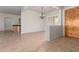 Dining room with tile floors, chandelier, and view of the kitchen at 512 E Tanya Trl, Phoenix, AZ 85086