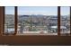 Balcony with desert views, a small table, and chairs at 8702 E Silver Saddle Dr, Carefree, AZ 85377