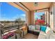 Spacious patio offering comfortable seating and scenic views at 19777 N 76Th St # 1248, Scottsdale, AZ 85255