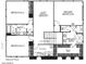 Second-floor plan includes bedrooms, bathrooms, and laundry area at 43499 N Wollemi St, Queen Creek, AZ 85140