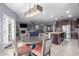 Open concept kitchen with breakfast nook and views into living room at 9982 W Villa Chula --, Peoria, AZ 85383