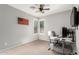 Home office with desk, chair, and ample space at 9982 W Villa Chula --, Peoria, AZ 85383