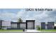 Modern home with sleek design and landscaped front yard at 10420 N 64Th Pl, Paradise Valley, AZ 85253