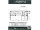Floor plan of the Arcadia model showcasing the layout of bedrooms, bathrooms, kitchen, and living areas at 51937 W Wildwood Rd, Maricopa, AZ 85139