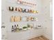 Well-organized pantry with ample shelving stocked with various food items at 51937 W Wildwood Rd, Maricopa, AZ 85139