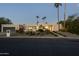 Stunning desert contemporary home with landscaped front yard and walkway at 9919 N 47Th Pl, Phoenix, AZ 85028