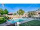 Refreshing kidney shaped pool, perfect for summer fun at 1816 E Enrose St, Mesa, AZ 85203