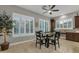 Charming breakfast nook with table and chairs, adjacent to kitchen at 1835 W Kingbird Dr, Chandler, AZ 85286