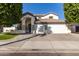 Inviting two-story home with a three-car garage and low-maintenance landscaping at 2280 E Stephens Pl, Chandler, AZ 85225