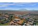 Wide aerial view of property, showcasing expansive lot and distant mountains at 23504 S 156Th St, Gilbert, AZ 85298